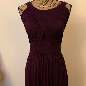 Purple formal dress